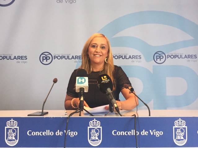 Elena Muñoz, portavoz municipal do PP