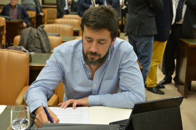 Antón Gòmez Reino, deputado de En Marea e membro de Podemos