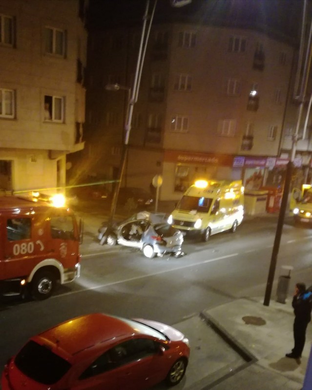 Accidente cunha falecida en Ferrol