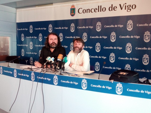 Rubén Pérez e Xosé L. Jácome, de Marea de Vigo