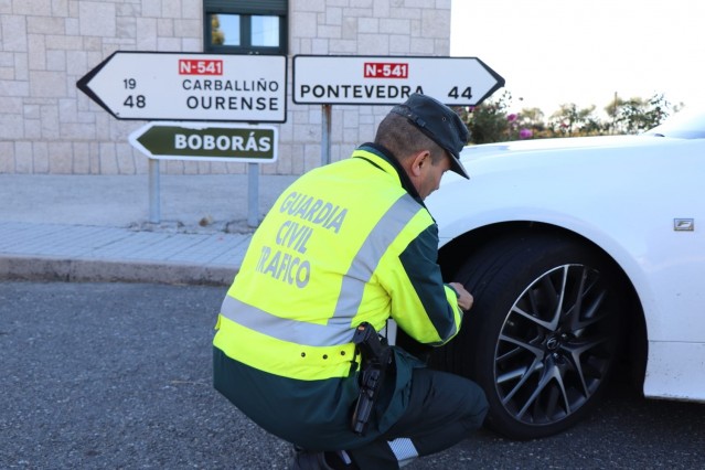 Campaña de vixilancia de pneumáticos en Galicia