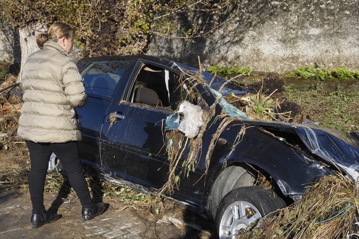 Morre unha muller como consecuencia do desbordamento dun río en Viveiro (Lugo)