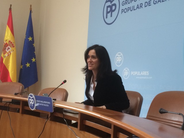 A viceportavoz parlamentaria do PPdeG, Paula Prado