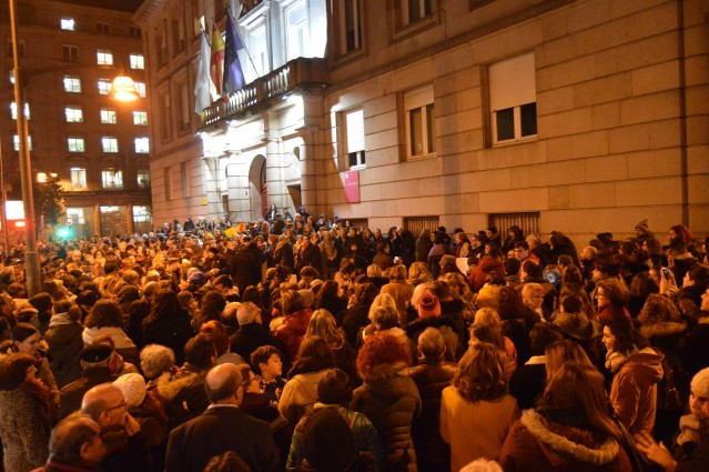 Concentración feminista convocada este mércores en Ourense