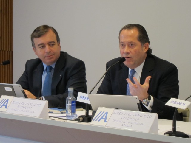 Francisco Botas e Juan Carlos Escotet (Abanca)