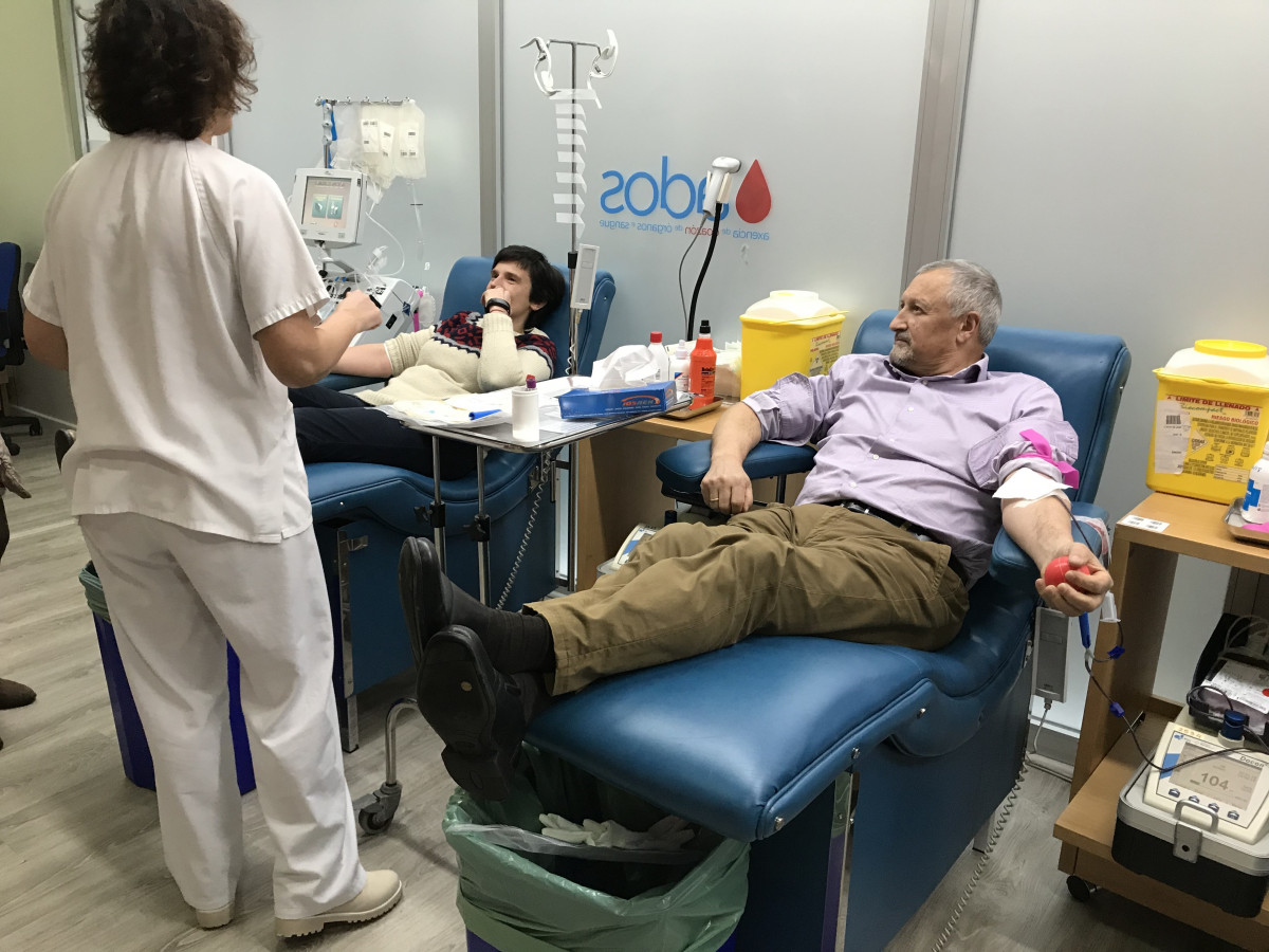 Doazón de sangue área sanitaria Pontevedra e O Salnés