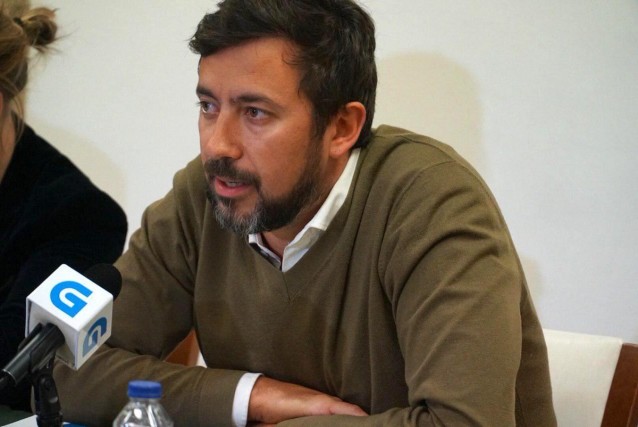 Antón Gómez-Reino, líder de Podemos Galicia e deputado de En Marea