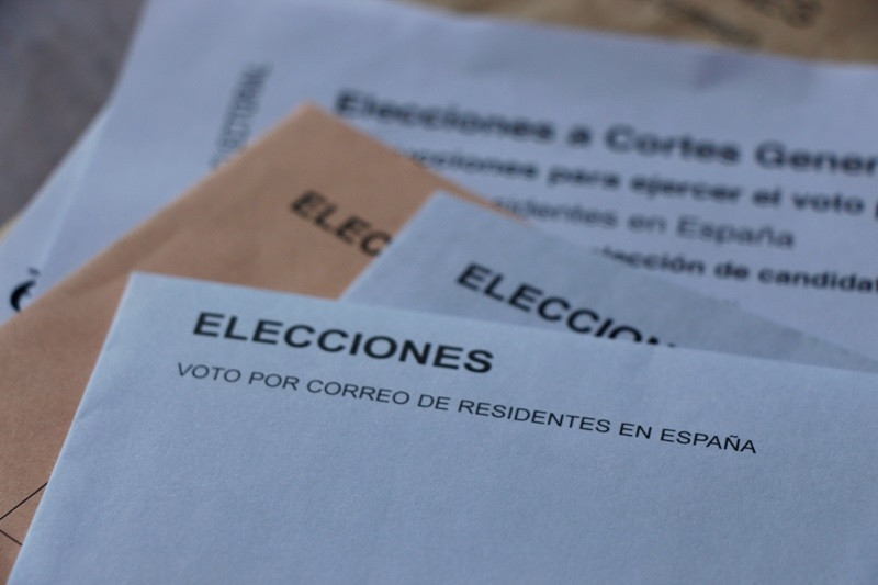 Voto por correo para las elecciones generales 2015