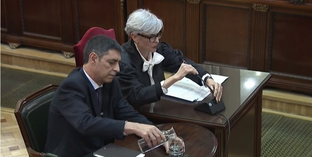 Declara no xuízo polo procs Josep Llus Trapero