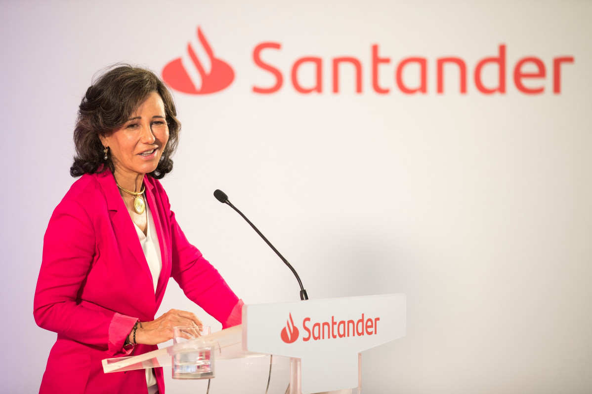 A presidenta do Banco Santander, Ana Botín