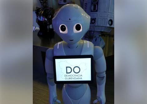 Democracia ourensá robot voto