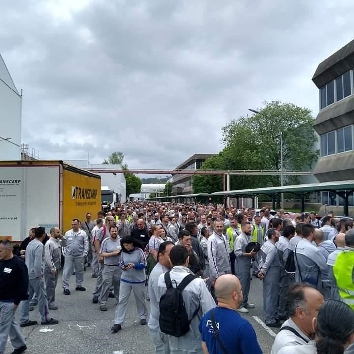 Traballadores de PSA Citroën en Vigo van á folga para demandar unha mellora das súas condicións laborais