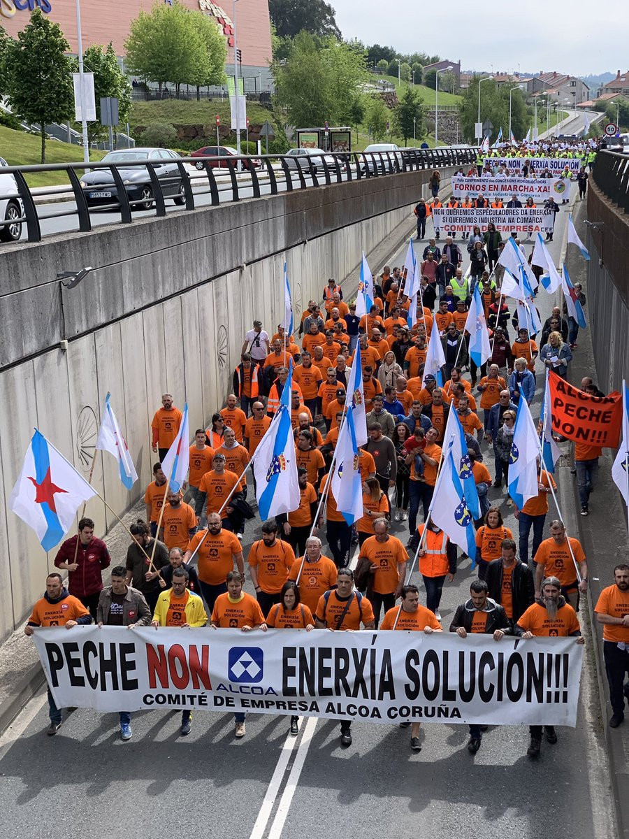 Manifestacion alcoa santiago