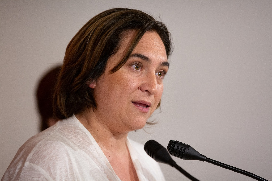 Rolda de prensa da alcaldesa de Barcelona en funcións, Ada Colau