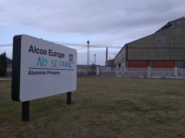 Fábrica de Alcoa en Avilés