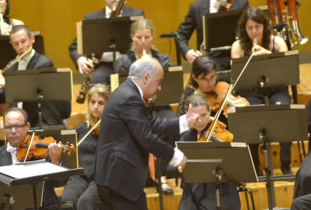 Imaxe dun concerto da Real Filharmonía de Galicia