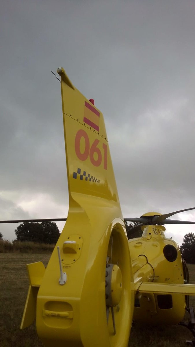 Helicoptero 061 emerxencias lalin