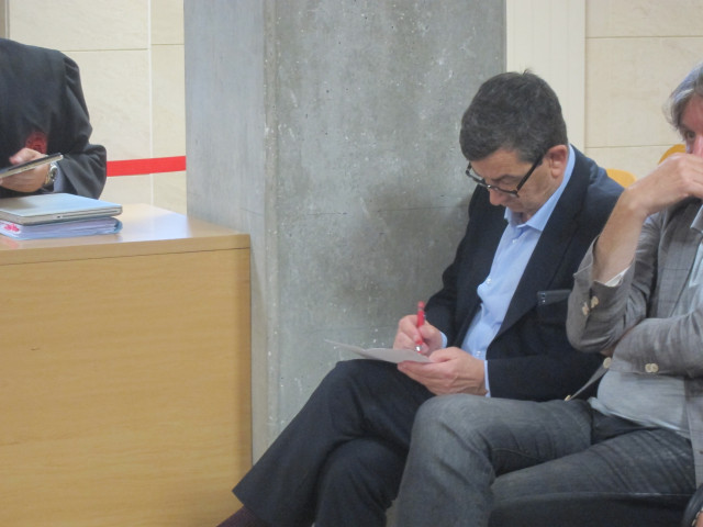 Rafael Sánchez Sostre no xuízo por fraude na CEG