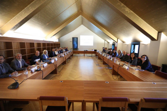 Reunión da Comisión Executiva do Consello Xacobeo en Pamplona.