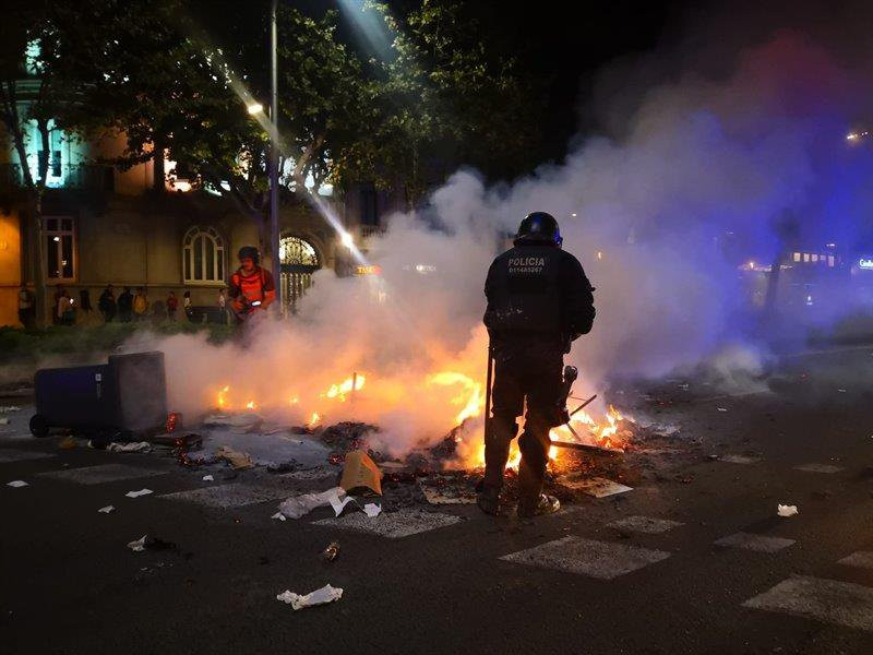 Disturbios barcelona
