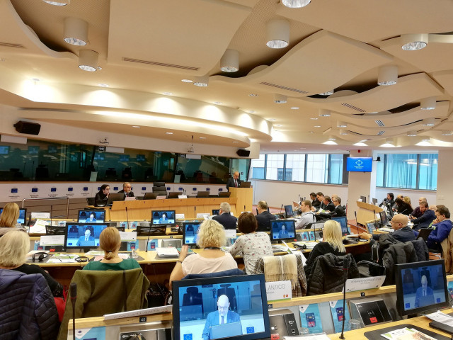 Reunión de institucións europeas promovida en Bruxelas polo Eixo Atlántico.