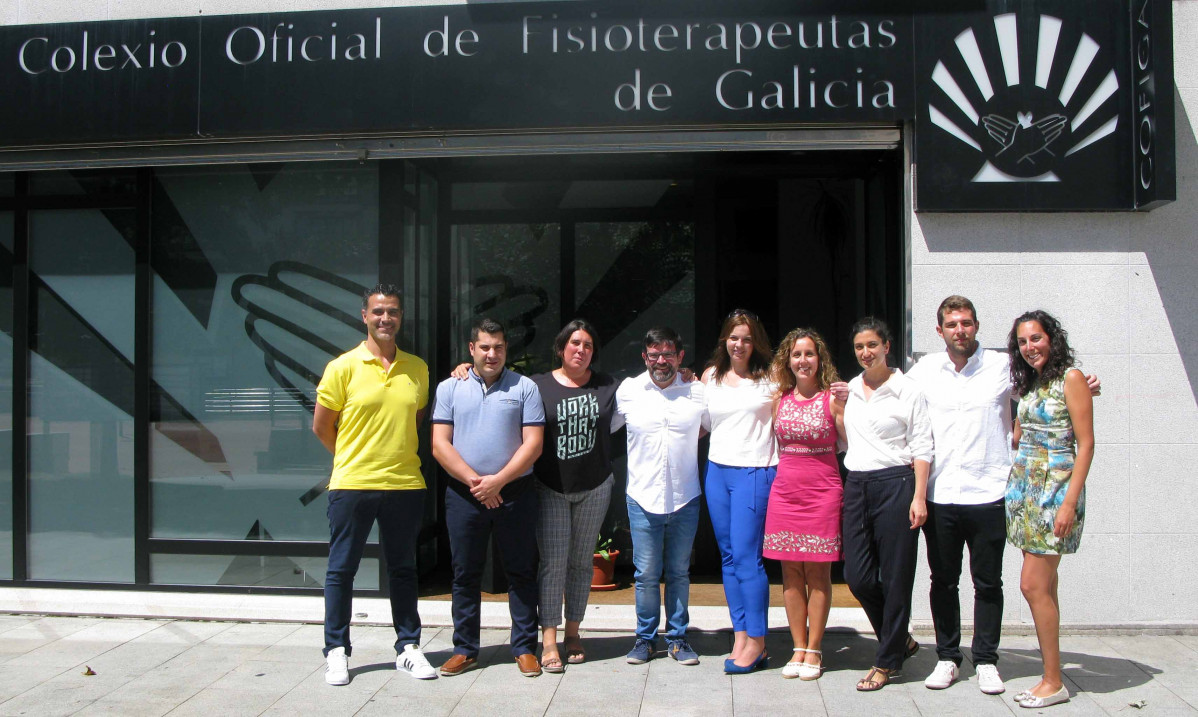Directiva do Colexio Oficial de Fisioterapeutas de Galicia (Cofiga)