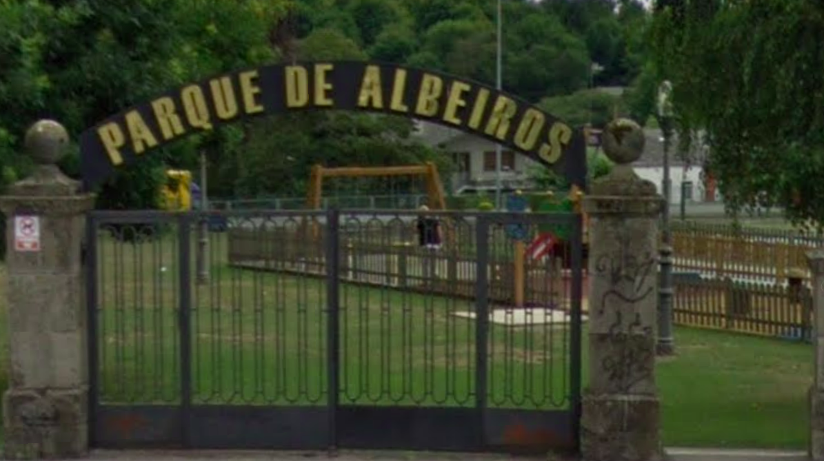 Parque de Albeiros en Google Street View