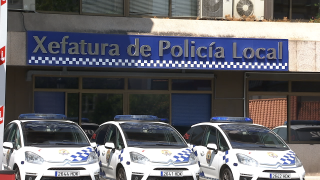 Comisaría da Policía Local en Vigo nunha imaxe da CRTVG