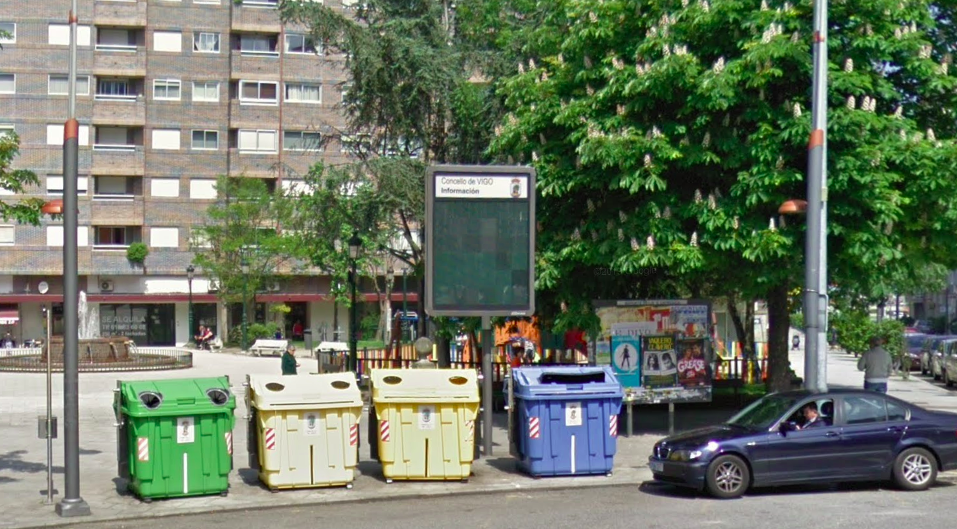 Praza Eugenio Fadrique en Google Street View