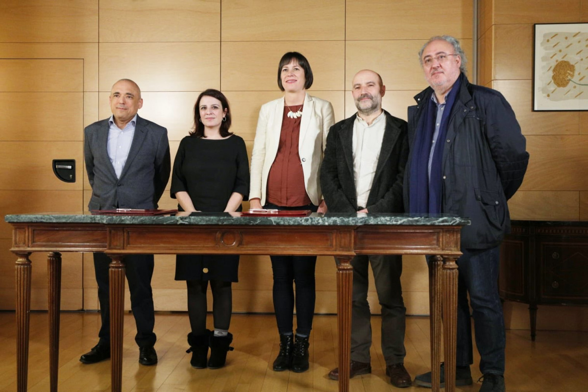 Asina do acordo entre PSOE e BNG no congreso dos deputados