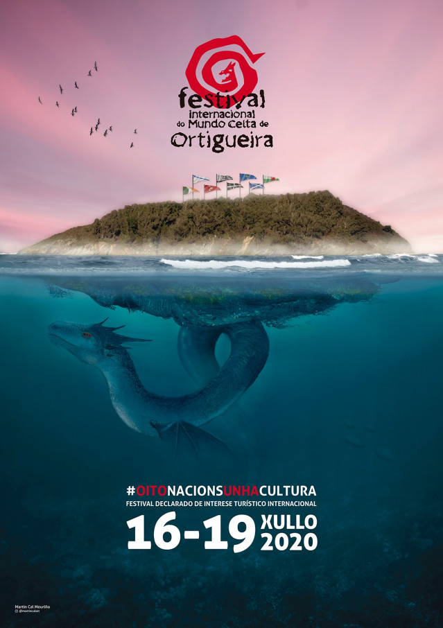 Cartel do Festival de Ortigueira de 2020