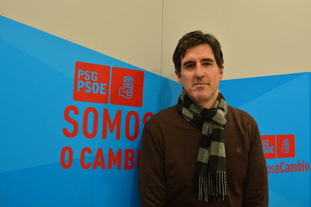 O vicesecretario xeral do PSdeG e deputado no Congreso pola Coruña, Pablo Arangüena