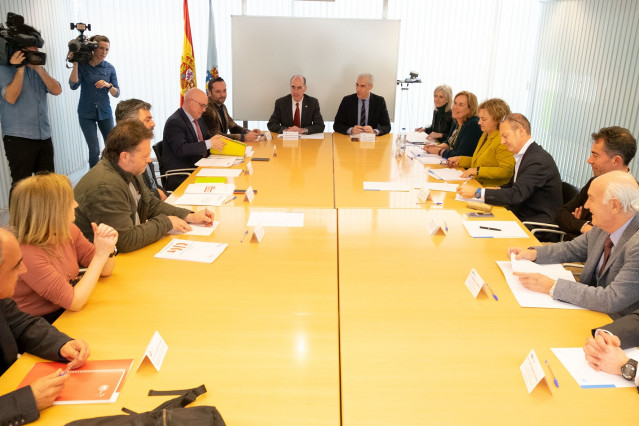 Reunión de Xunta e axentes sociais sobre o coronavirus