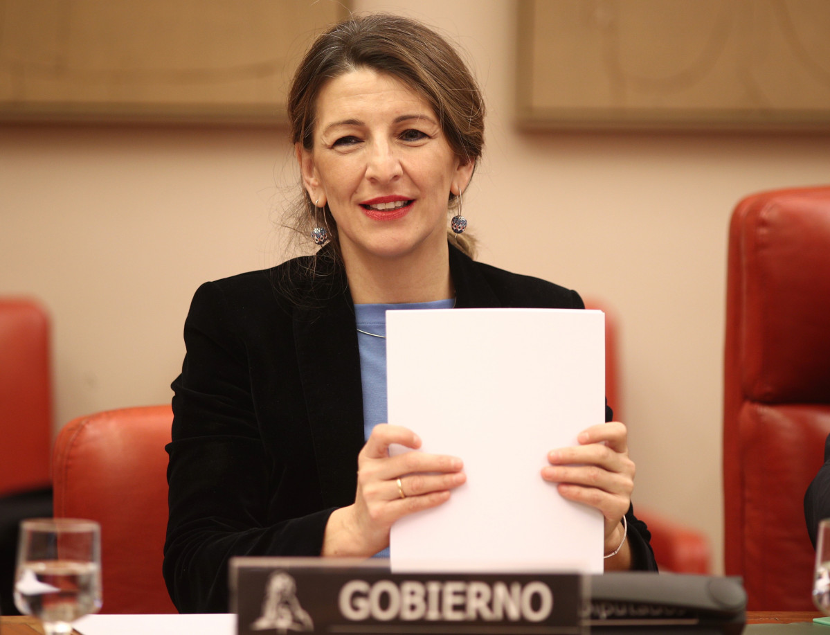 A ministra de Traballo e Economía Social, Yolanda Díaz, nunha imaxe de arquivo