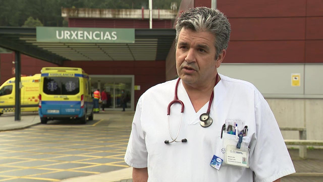 O doutor José Manuel Vázquez Lima, membro do comité de crise sanitaria da Xunta