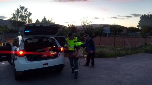 Localizado un home desorientado a uns 4 quilómetros da súa casa en Verín (Ourense).