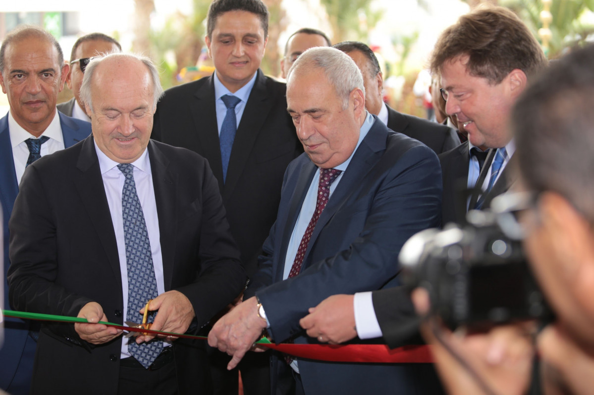 Manuel Jove na inauguración dun dos seus hoteis en Marrocos