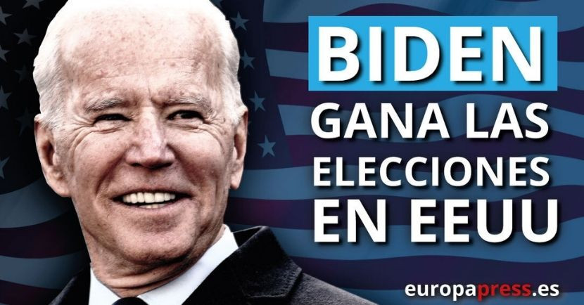 Joe Biden gaña as eleccións en EEUU