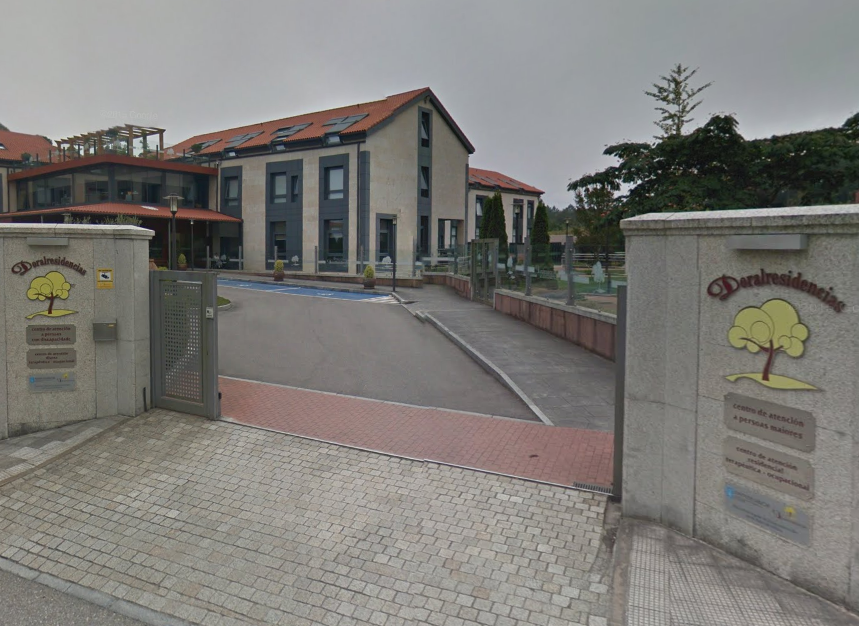 Doralresidencias en Mos nunha foto de Google Street View