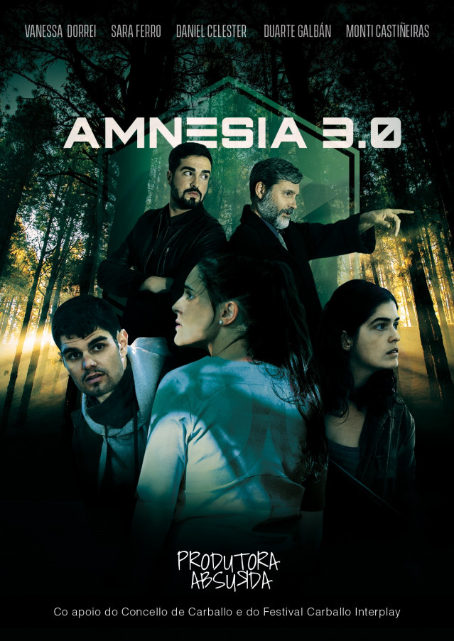 Cartel da webserie Amnesia 3.0