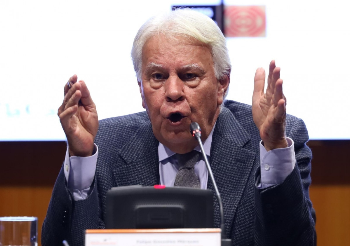 O expresidente do Goberno Felipe González