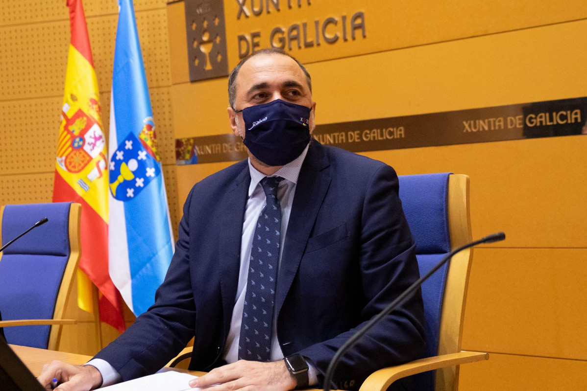Rolda de prensa do conselleiro de Sanidade, Julio García Comesaña