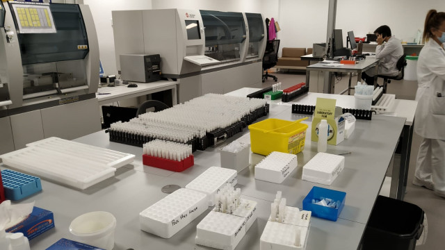 Mostras para a realización de probas PCR de COVID-19, mediante o sistema de 'pooling', na área sanitaria de Vigo.