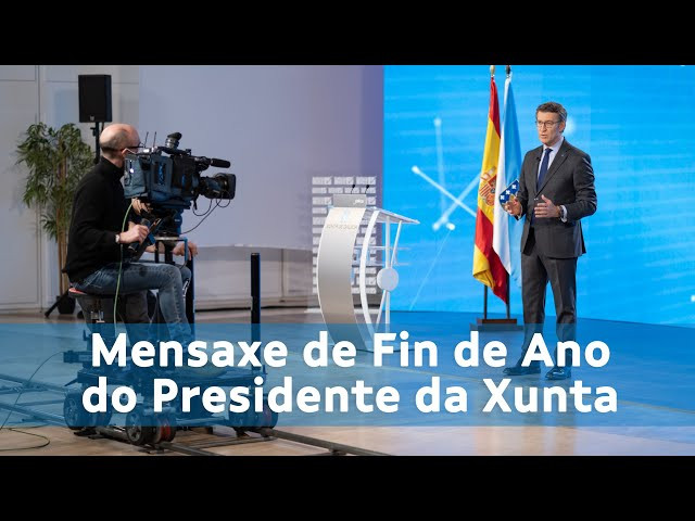 Mensaxe de Fin de Ano do presidente dá Xunta de Galicia, Alberto Núñez Feijóo