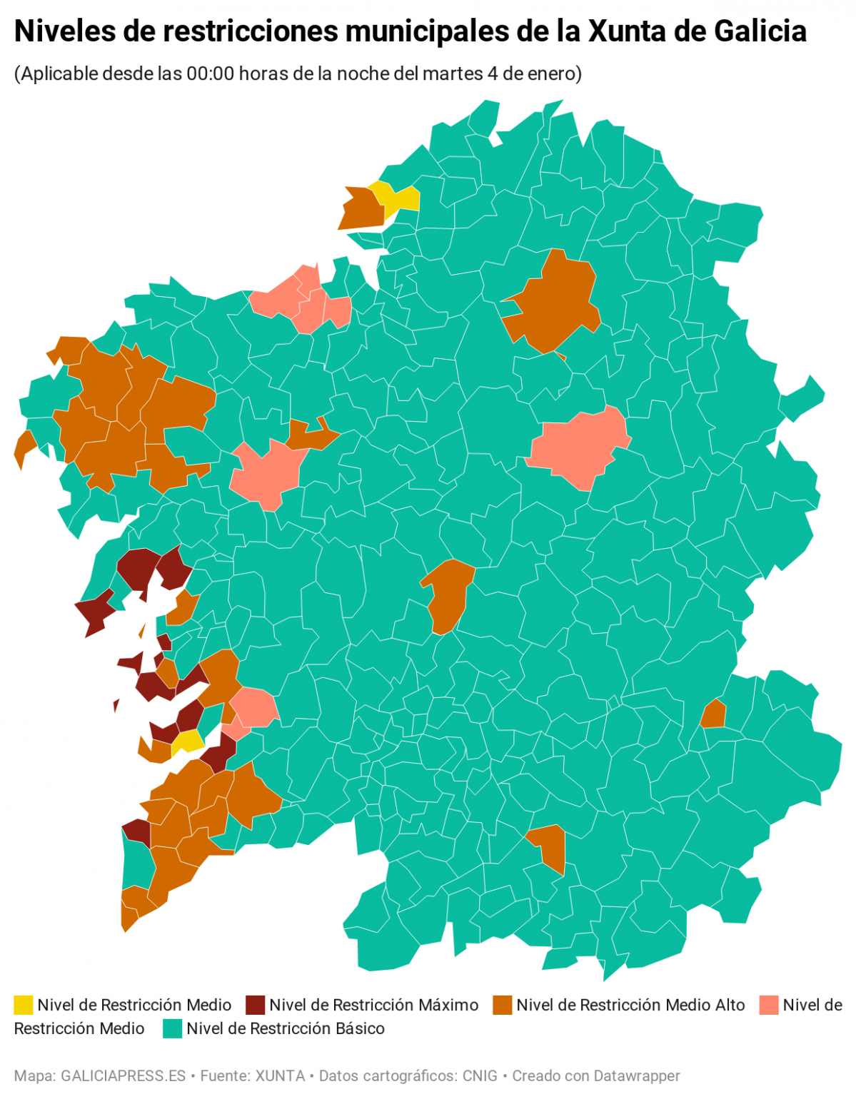 RnqTm niveis de restricións municipais da xunta de galicia nbsp  (1)