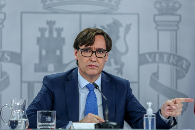 O ministro de Sanidade, Salvador Illa