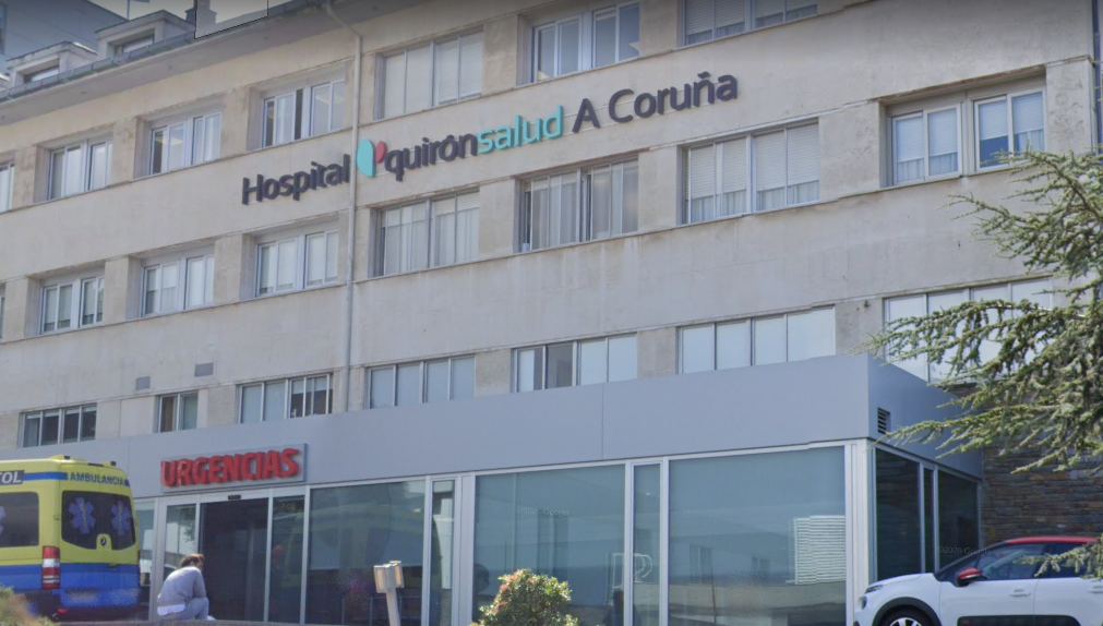 Hospital Quirón de A Coruña en una imagen de Google Street View