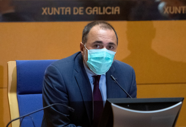 O conselleiro de Sanidade, Julio García Comesaña.