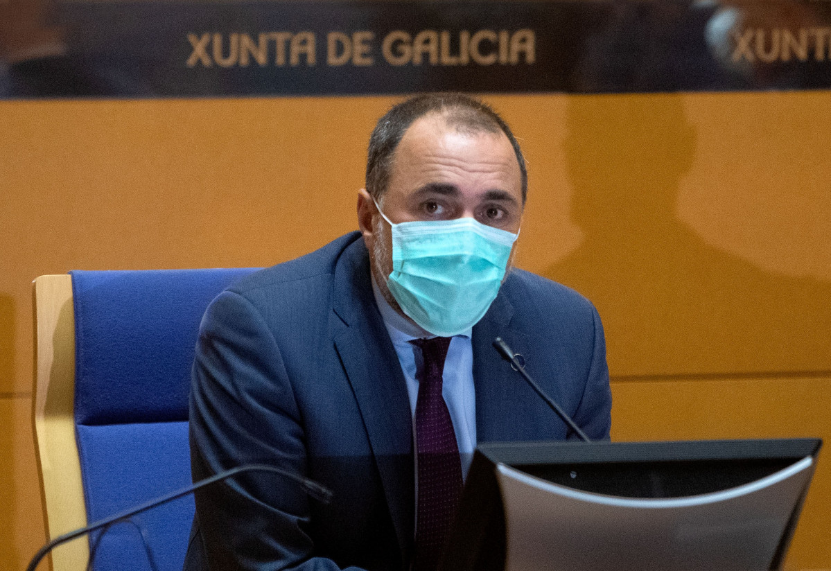 O conselleiro de Sanidade, Julio García Comesaña.