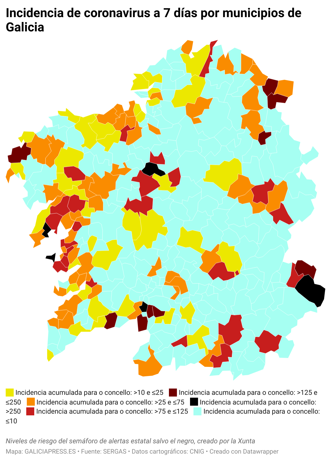 YSeWP incidencia de coronavirus a 7 d as por municipios de galicia (1)